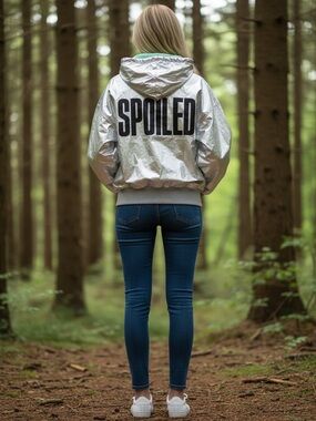 Jeremy Scott x SpoiledChild reversible hoodie Large